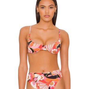 NWT Ronny Kobo underwire bikini top. Size S